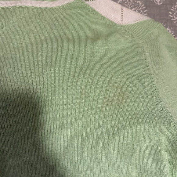 IZOD Golf Cardigan Button Up Sweater - Picture 4 of 4